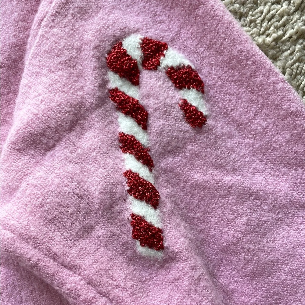 NEW Target 33 Degrees Pink Santa Print Christmas Festive Cardigan Sweater - Picture 16 of 16